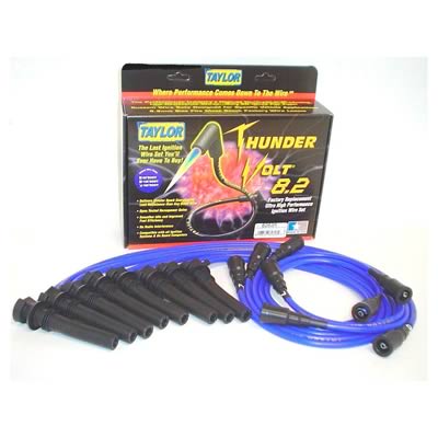 Taylor Spiro-Pro Spark Plug Full 8.2mm Wire Set 03-05 Hemi 5.7L Taylor Spiro-Pro Spark Plug Full 8.2mm Wire Set 03-05 Hemi 5.7L